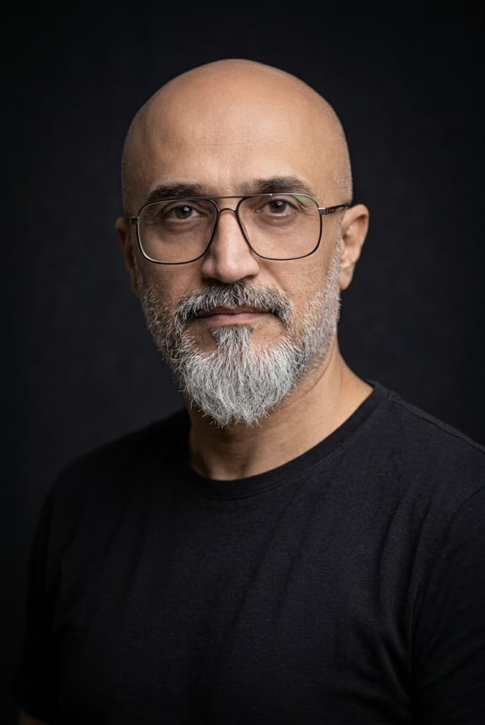Professional headshot of Syed Hassan Gillani, Head of Marketing and Creative at Patients Finder