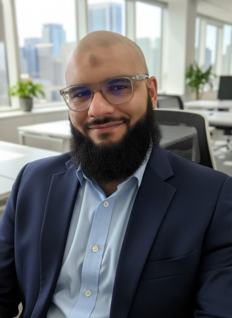 Professional headshot of Muhammad Bilal Saifi, Head of Operations at Patients Finder