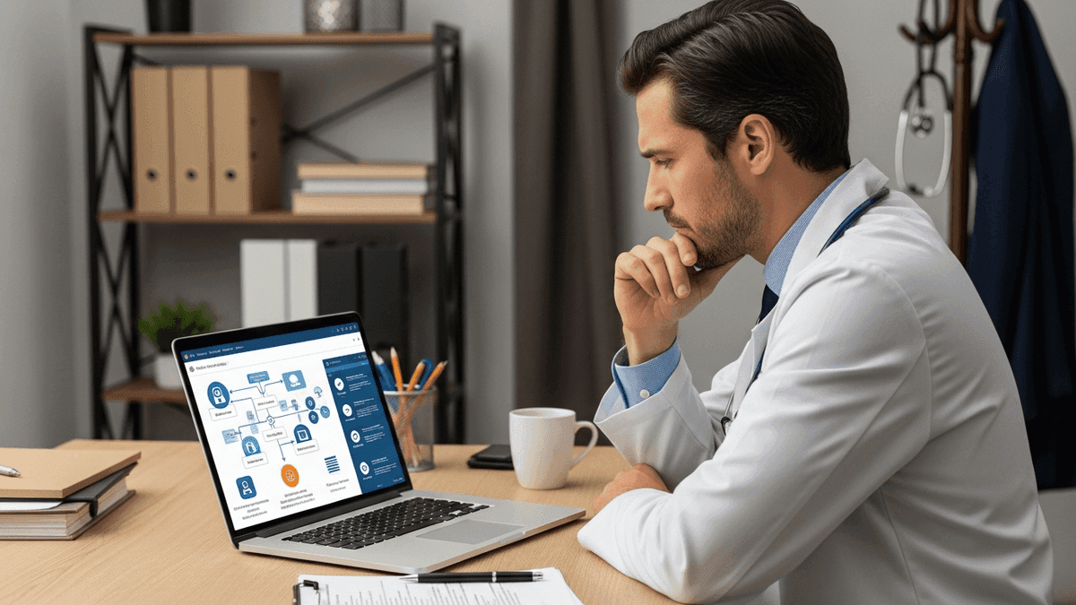 Solo practice physician evaluating AI automation vendor against legacy EHR integration options