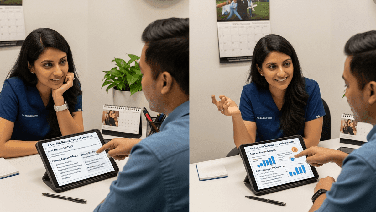 FAQ discussion about AI automation for solo independent medical practice operations