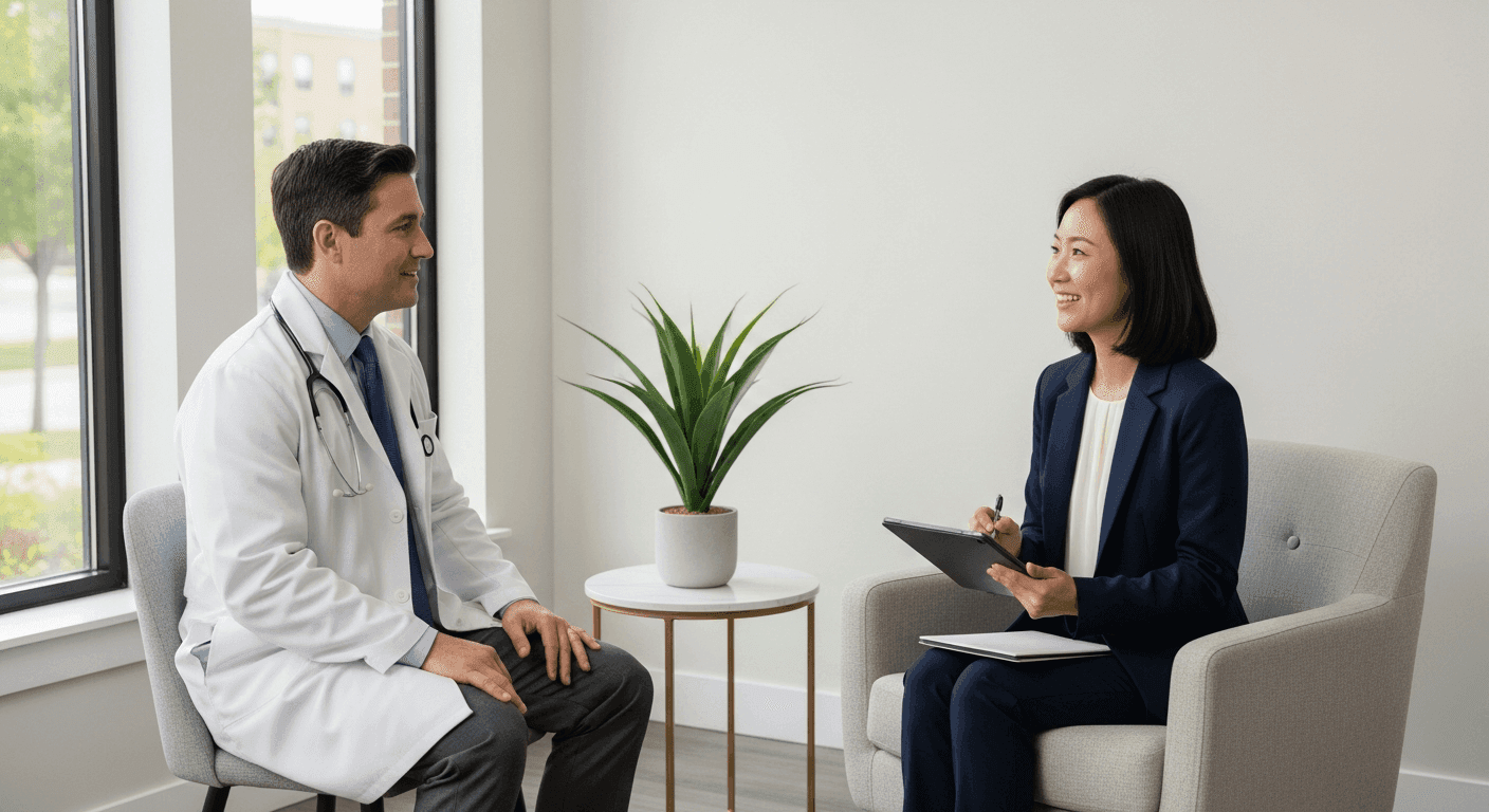 FAQ discussion in independent medical clinic about AI tools for practice operations