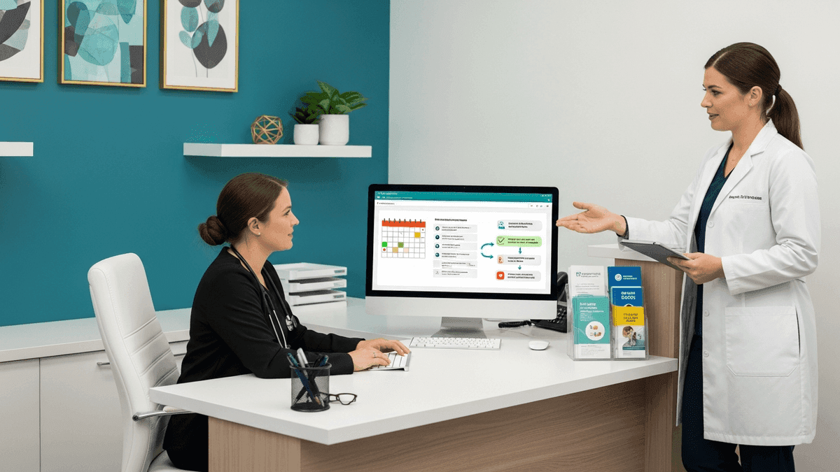 FAQ discussion about HIPAA compliant patient recall systems for solo independent clinics