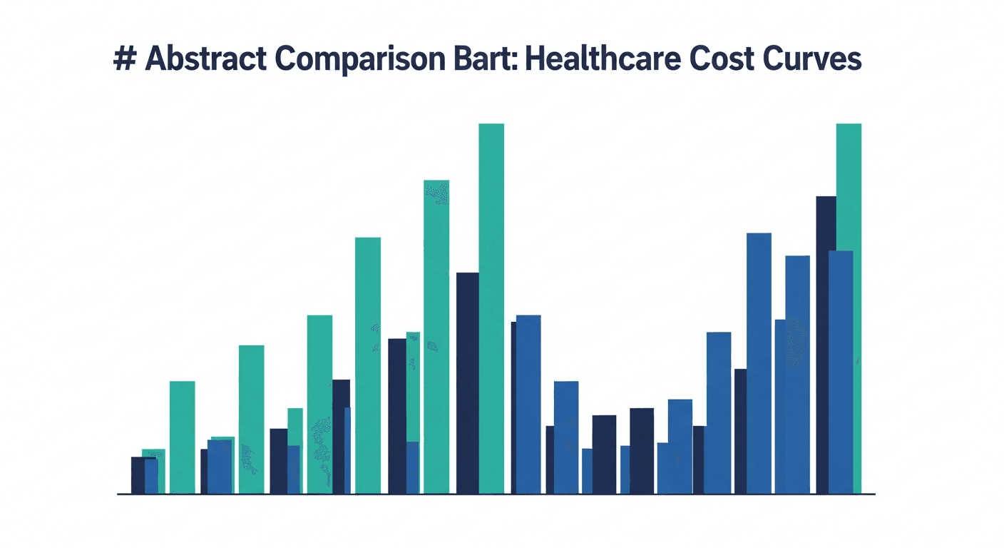 Bar chart style graphic comparing ad cost versus organic acquisition over time