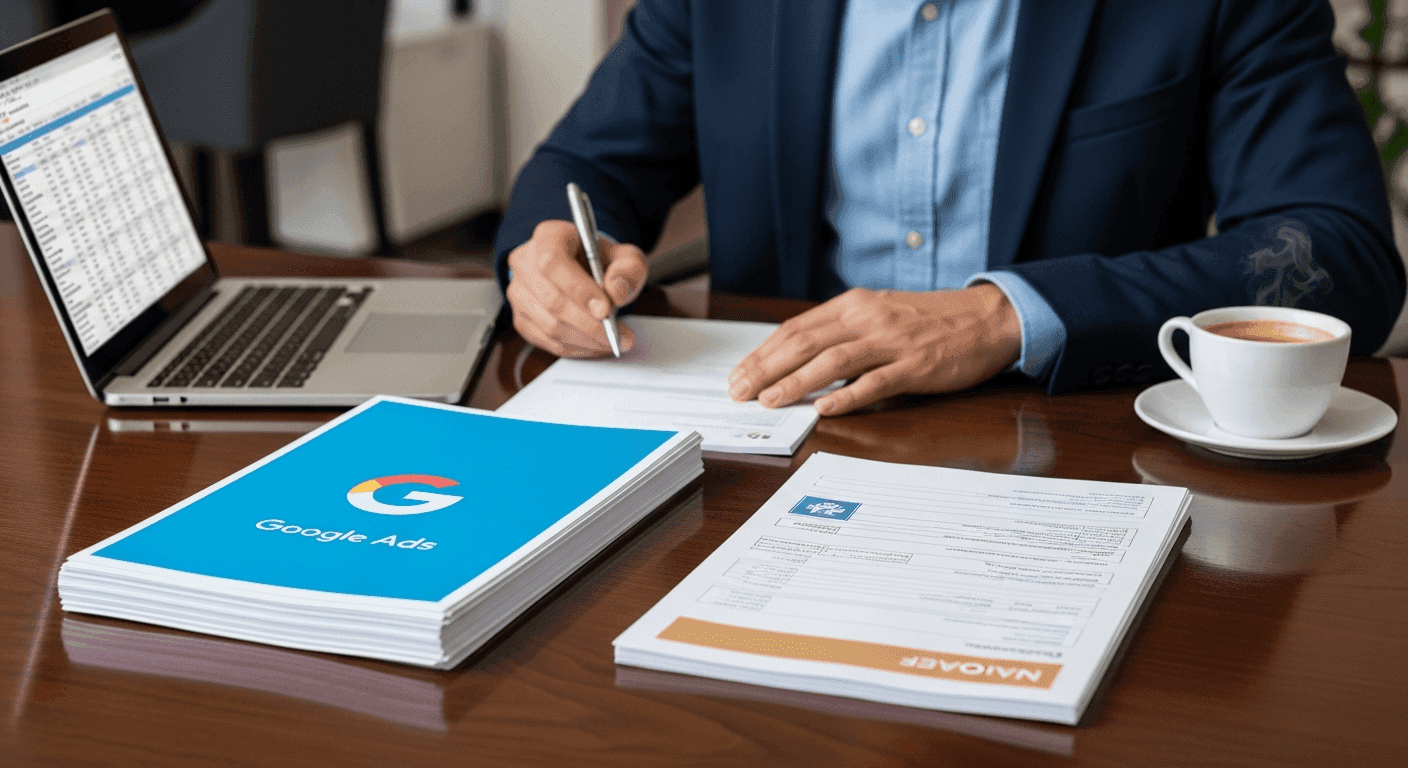 Solo medical practice finance review separating Google Ads spend from healthcare PPC management fees
