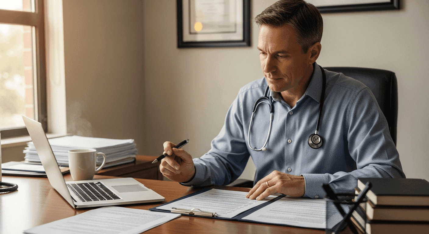 Solo physician pausing healthcare PPC spend to fix clinic intake and Google Business Profile first