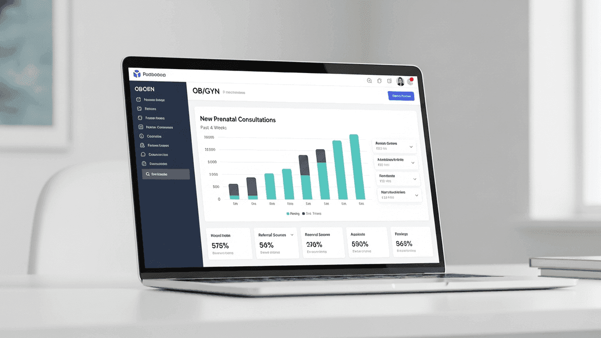 OB/GYN patient acquisition software and marketing for independent clinics