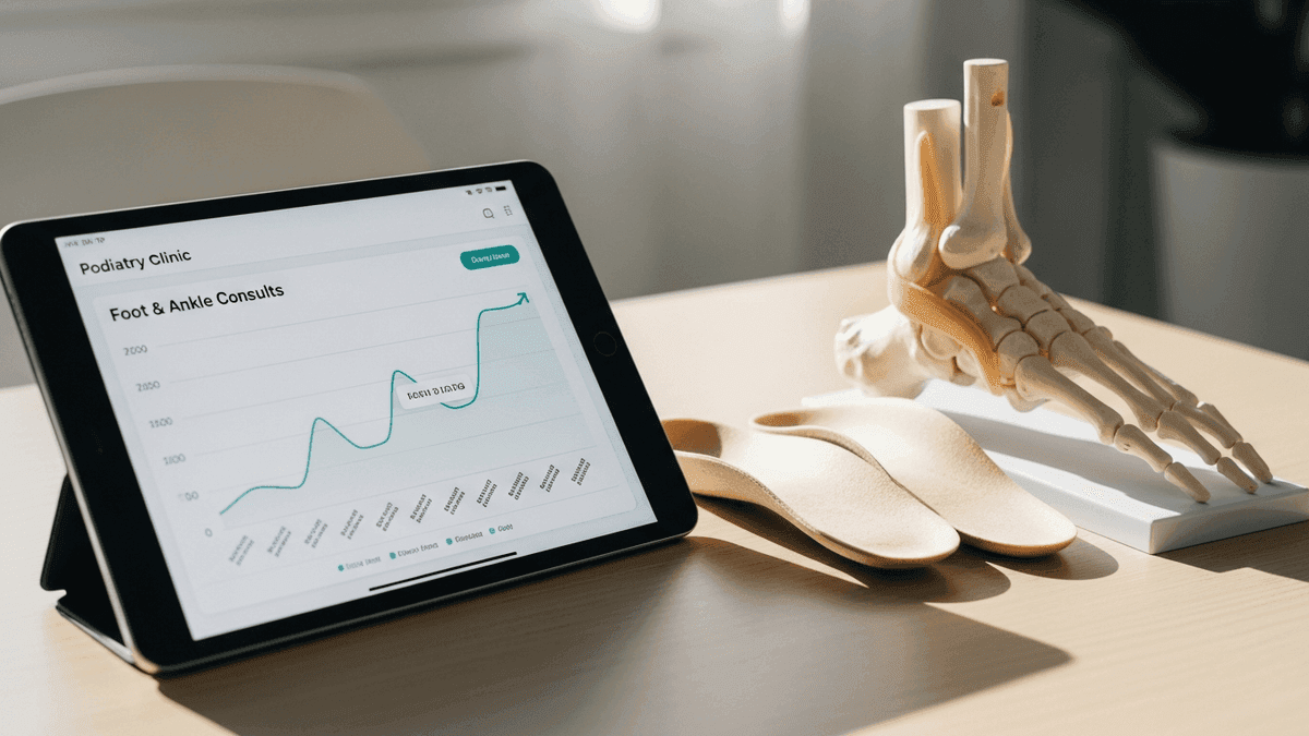 Podiatry patient acquisition and local SEO for independent foot and ankle clinics